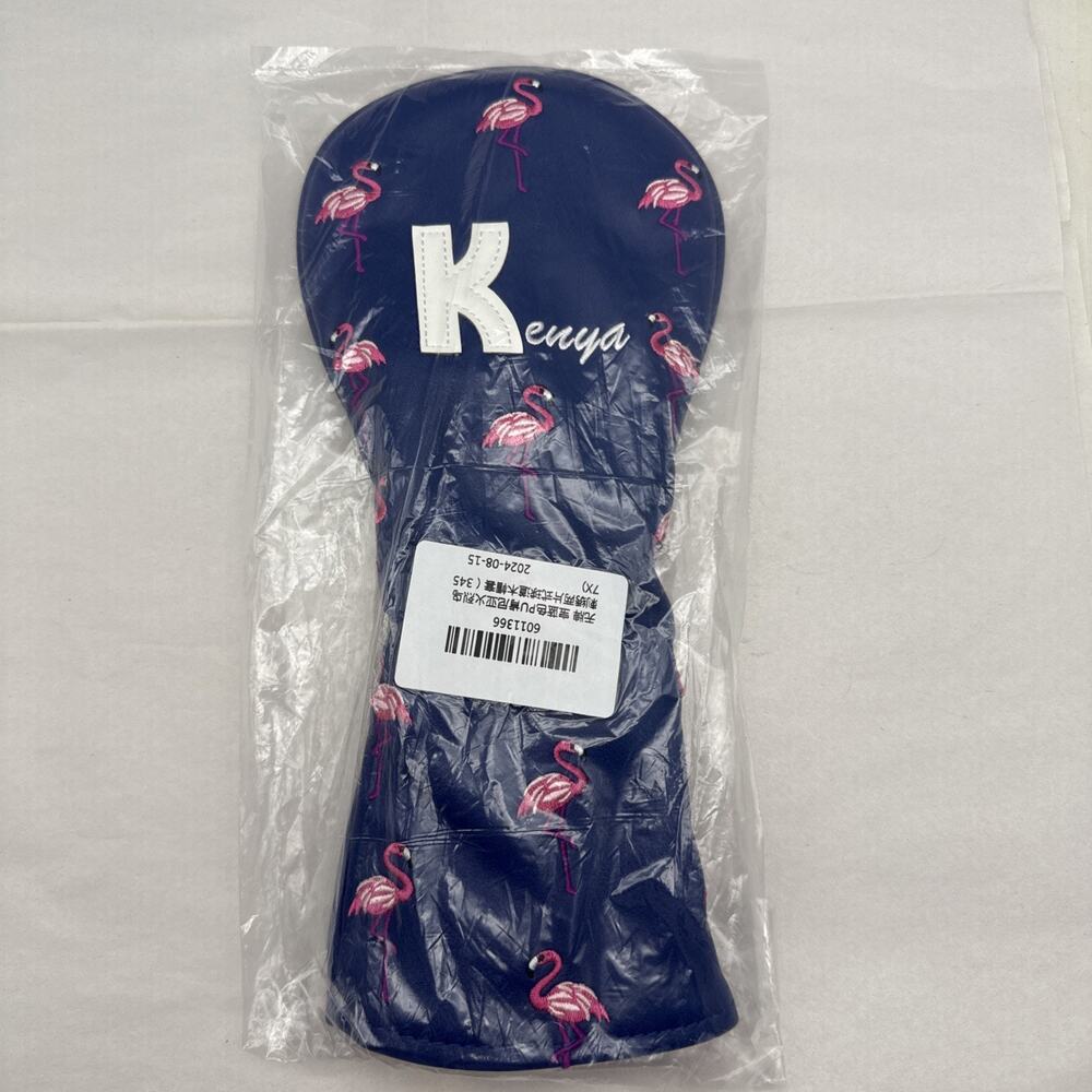 Tropical Flamingo Golf Head Covers - Stylish Funny Tour Quality Golf Club Cov...